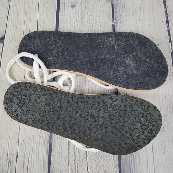 SUN SMILES | strappy gladiator style thong flat sandals - Picture 8 of 9